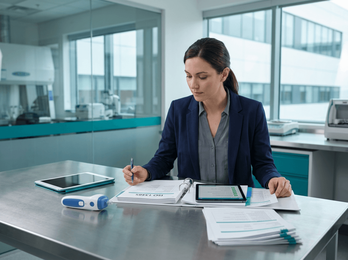 Boulder RA/QA — reviewing an ISO 13485 quality system and FDA submission in a medical device facility